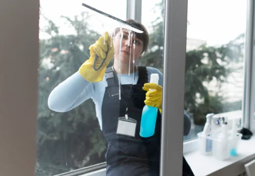 Nettoyage de vitres intérieures et extérieures à Salagnon